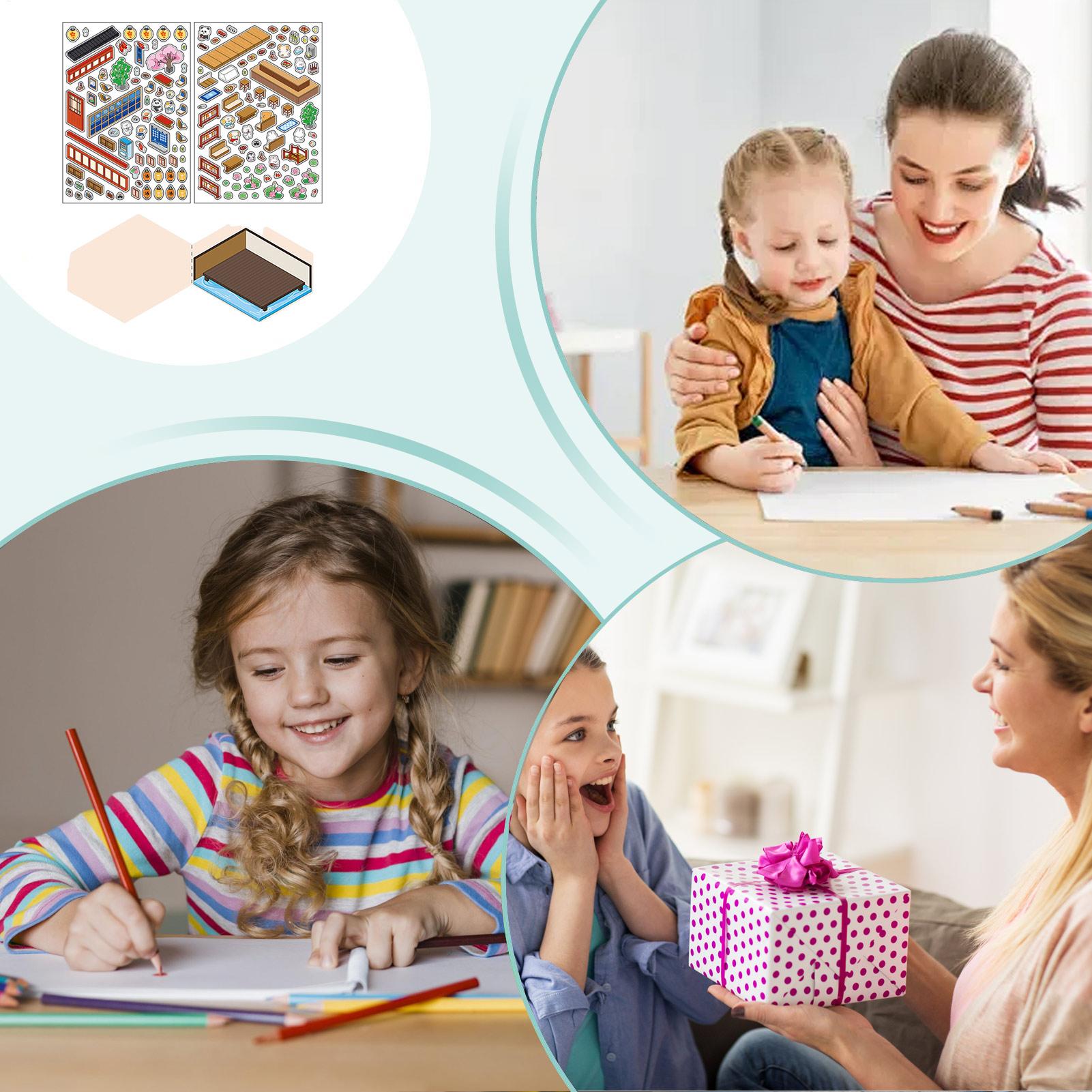 Art Craft Toddlers - เครื่องทอผ้า DIY สำหรับเด็ก ฝึกทักษะการเคลื่อนไหวและความตั้งใจ ของเล่นงานฝีมือเพื่อการศึกษาสำหรับเด็กอายุ 3