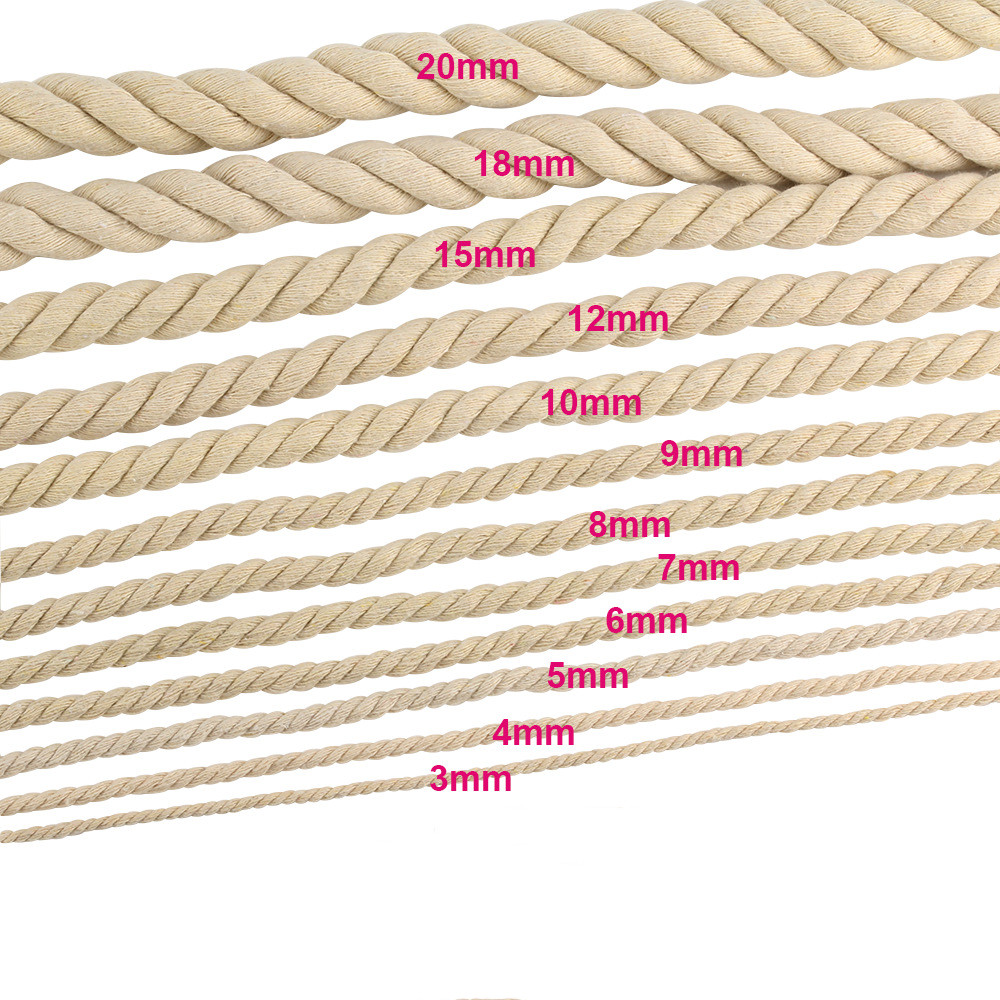 1-25M ผ้าฝ้ายธรรมชาติเชือก1.5- - Macrame Cord Cotton บทวิจารณ์และราคา