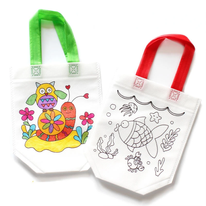 ถุงระบายสีลายการ์ตูนน่ารัก 24  - Art Craft Earth Day บทวิจารณ์และราคา