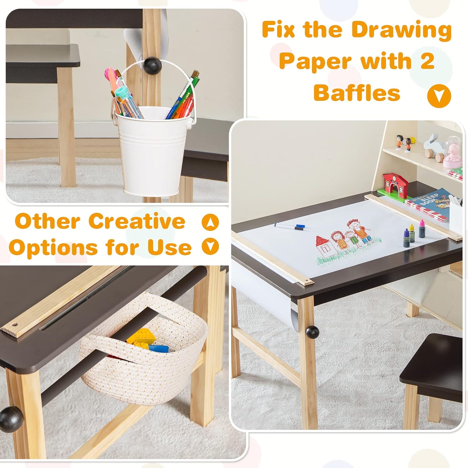 ชุดโต๊ะและเก้าอี้ศิลปะสำหรับเด - Art Craft Toddlers บทวิจารณ์และราคา
