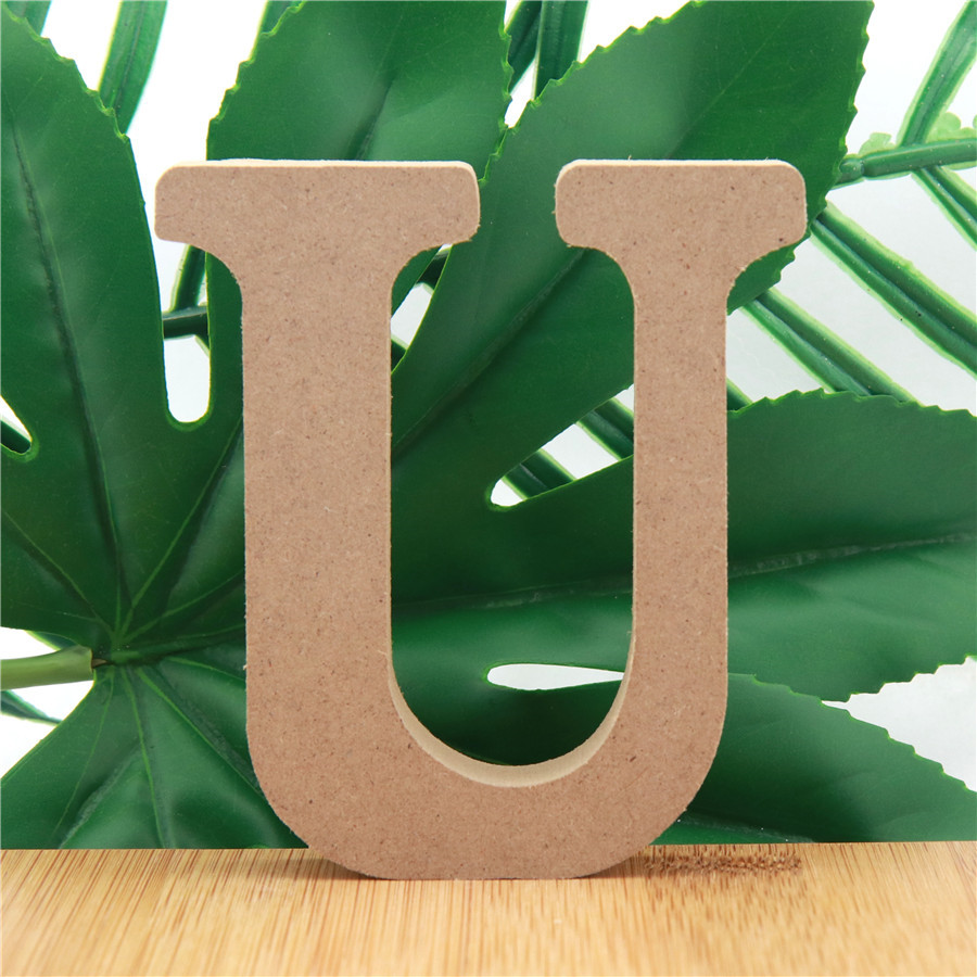 1ชิ้น10ซม. ไม้สีตัวอักษรไม้ตัว - Art Craft Website บทวิจารณ์และราคา