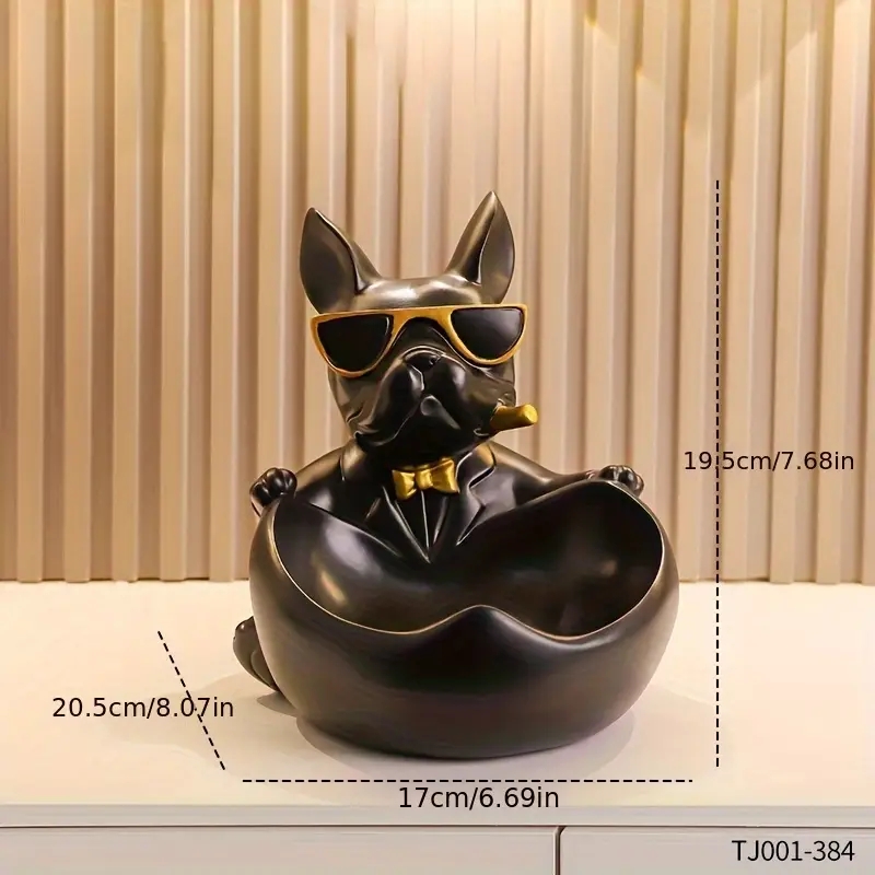 กล่องเก็บของรูปปั้นสุนัขสุดเท่ - Art Craft Website บทวิจารณ์และราคา