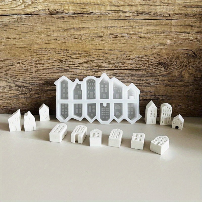 แม่พิมพ์ซิลิโคนรูปบ้านคริสต์มา - Art Craft House Making บทวิจารณ์และราคา