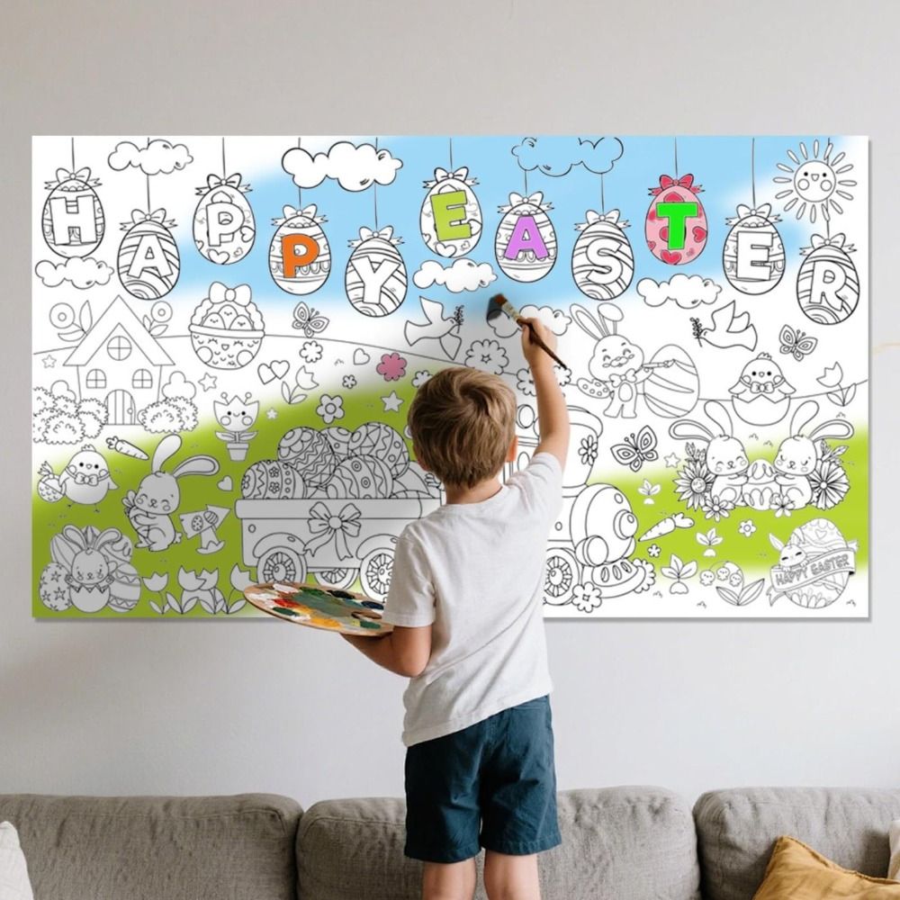 โปสเตอร์ระบายสีขนาดใหญ่ DIY สำ - Art Craft Jumbo บทวิจารณ์และราคา