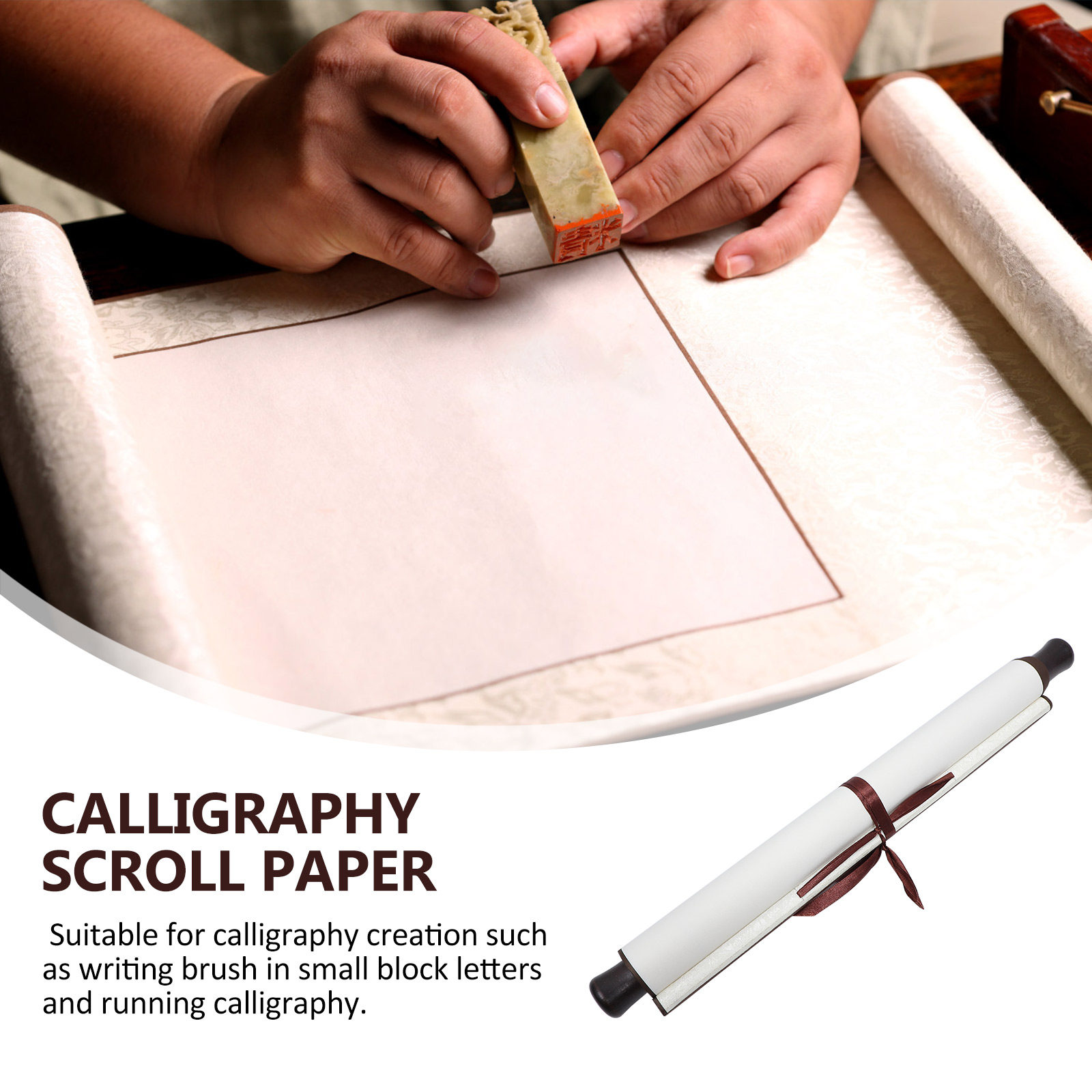 กระดาษซวนแบบม้วนขนาดกลาง 1 ชิ้ - Art Craft Display บทวิจารณ์และราคา
