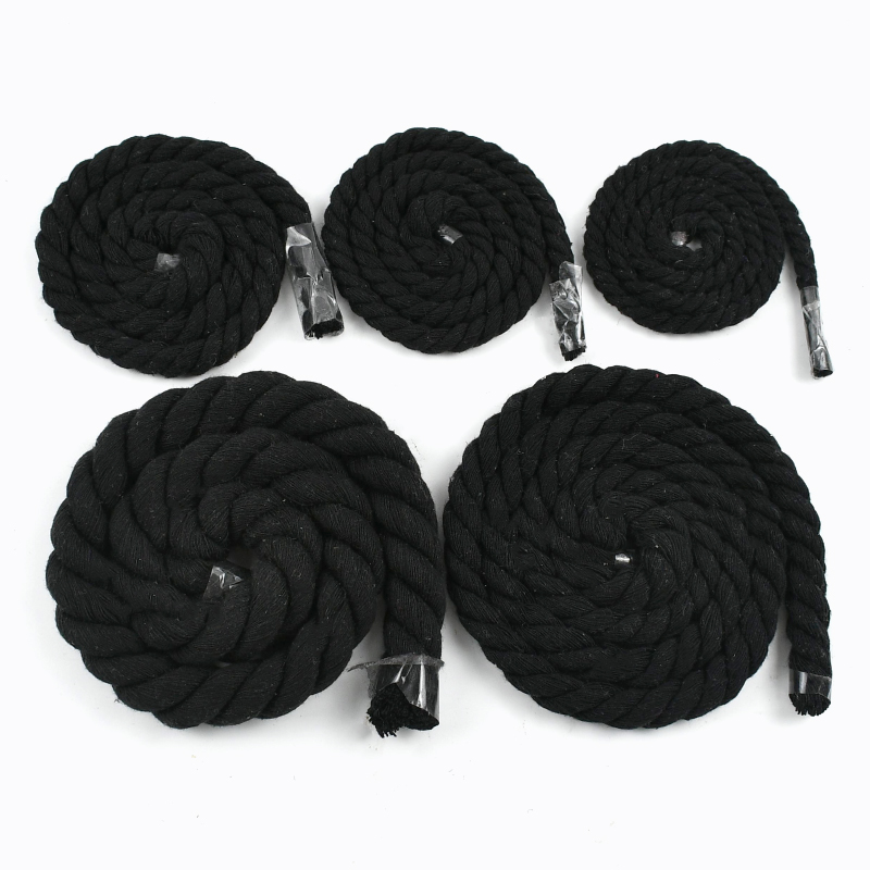 เชือกฝ้ายถักสีดำ ขนาด 1-5 เมตร - Macrame Cord Cotton บทวิจารณ์และราคา