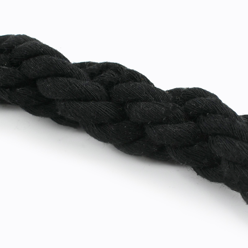 เชือกฝ้ายถักสีดำ ขนาด 1-5 เมตร - Macrame Cord Cotton บทวิจารณ์และราคา