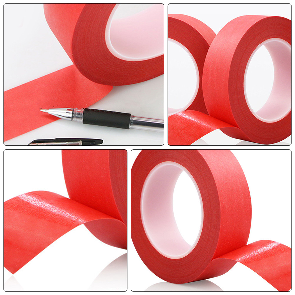 เทปปิดที่สีแดง 3 ม้วน ทนความร้ - Art Craft Easy With Paper บทวิจารณ์และราคา