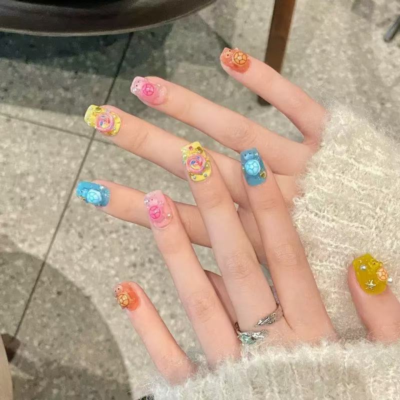 100 ชิ้นจี้เรซินรูปเต่าหลากสีแ - Art Craft Handmade บทวิจารณ์และราคา