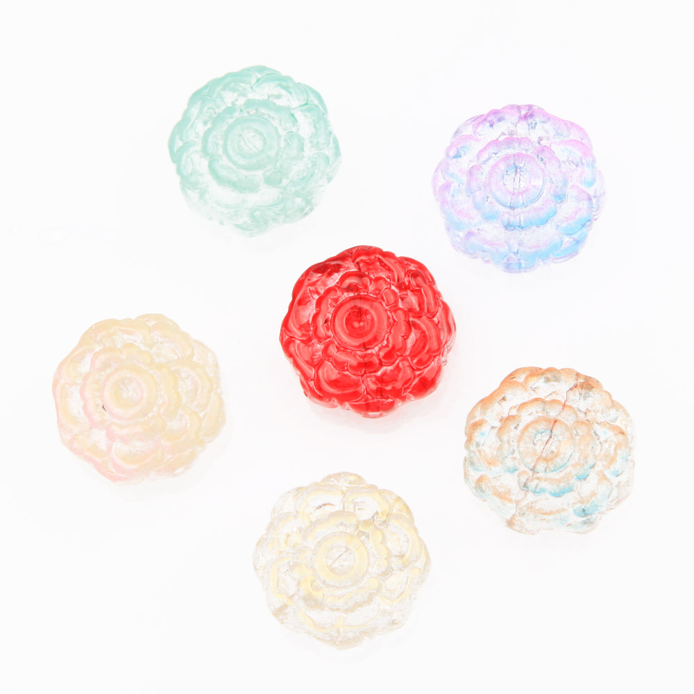 30pcs Rose ดอกไม้ลูกปัดสําหรับ - Art Craft Rose บทวิจารณ์และราคา