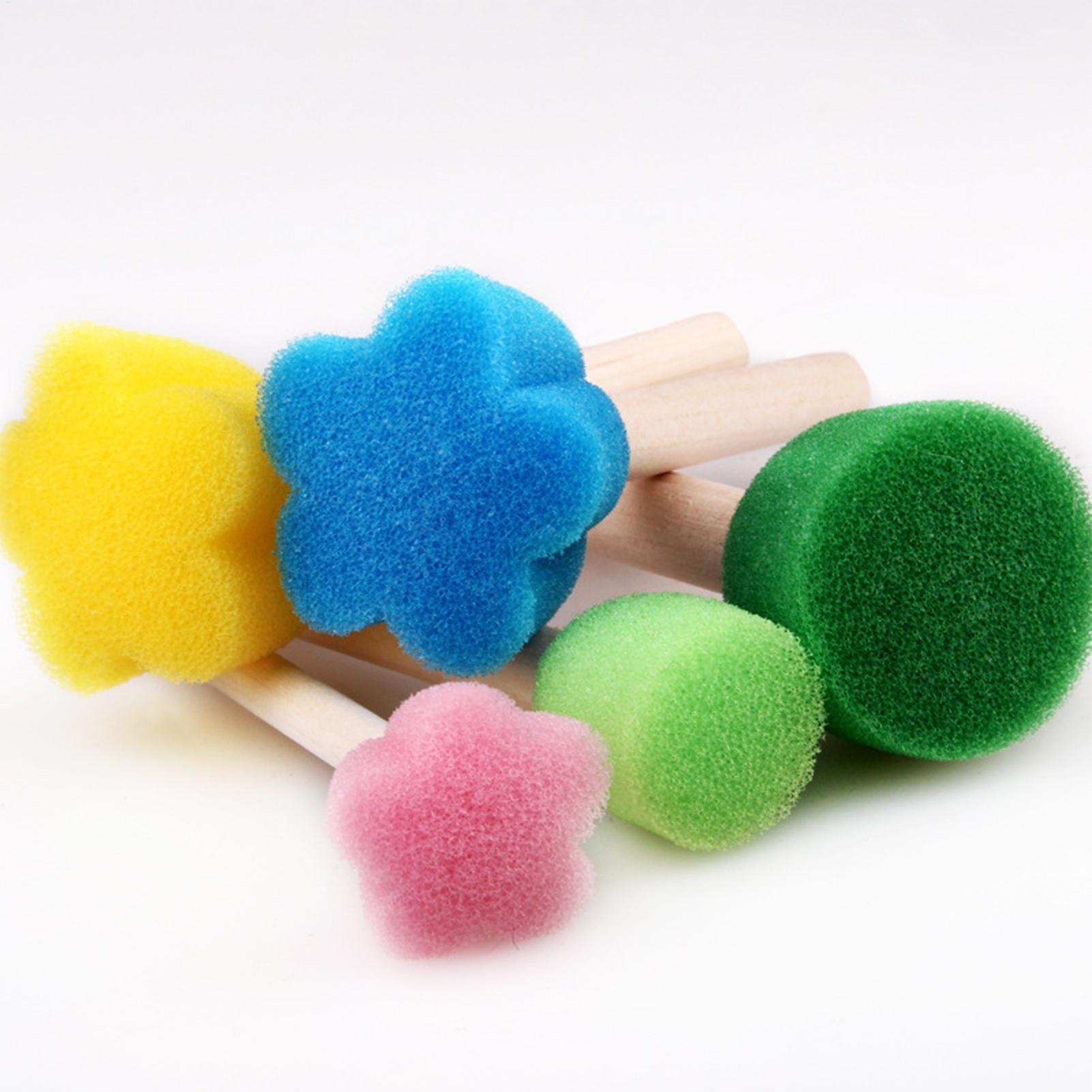 ฟองน้ำระบายสีสำหรับเด็กแบบใช้ซ - Art Craft Toddlers บทวิจารณ์และราคา