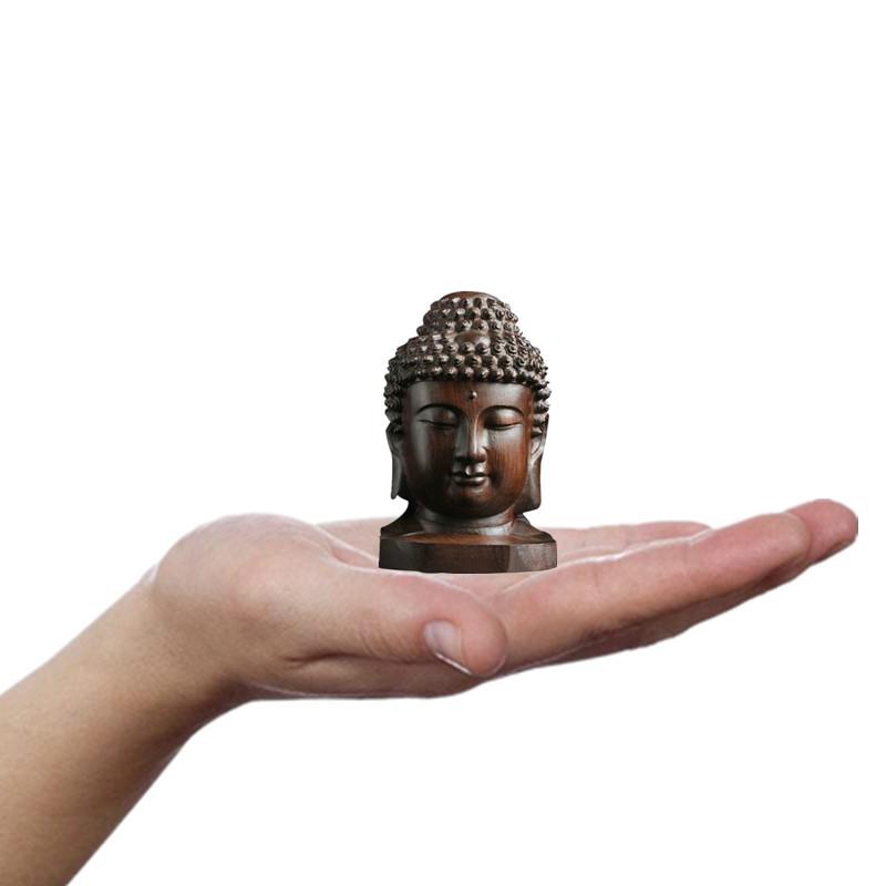 พระศากยมุนีพระพุทธเจ้าทำจากไม้ - Art Craft India บทวิจารณ์และราคา