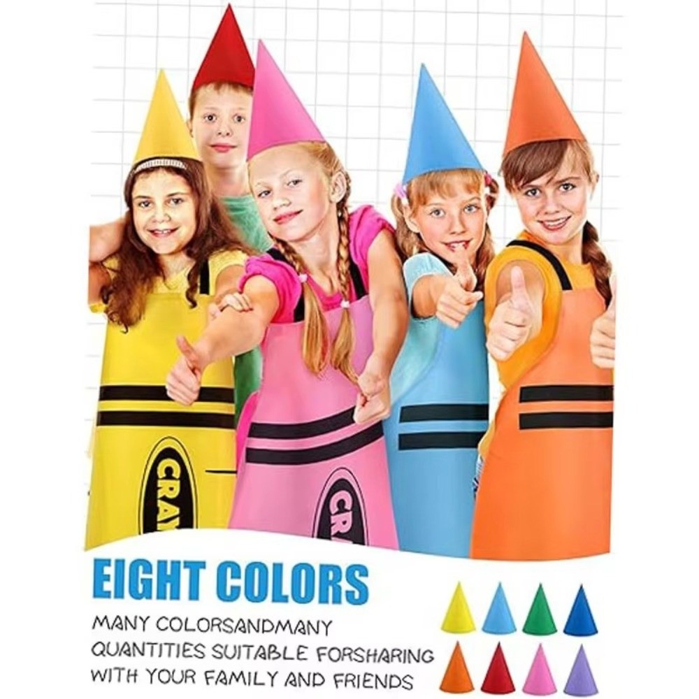 ชุดเอี๊ยมทำงานลายคนแคระธีมสีสั - Art Craft Hat บทวิจารณ์และราคา