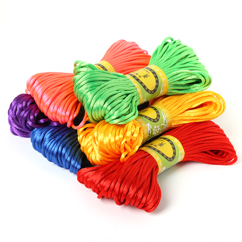สายผ้าซาตินเนื้อนิ่ม2มม. 20เมต - Macrame Cord Cotton บทวิจารณ์และราคา