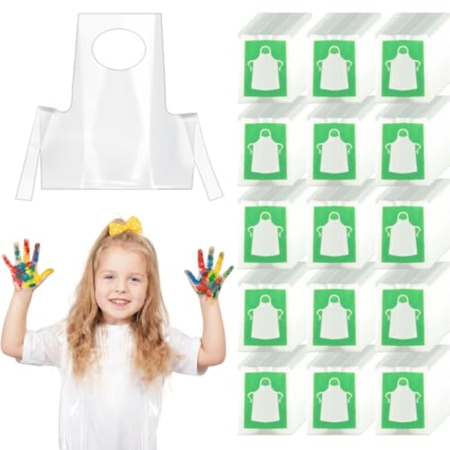 ผ้ากันเปื้อนแบบใช้แล้วทิ้ง HKA - Art Craft Toddlers บทวิจารณ์และราคา