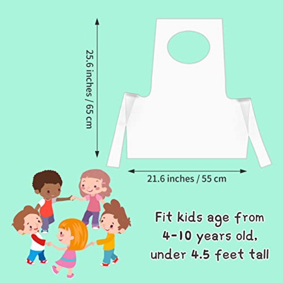ผ้ากันเปื้อนแบบใช้แล้วทิ้ง HKA - Art Craft Toddlers บทวิจารณ์และราคา