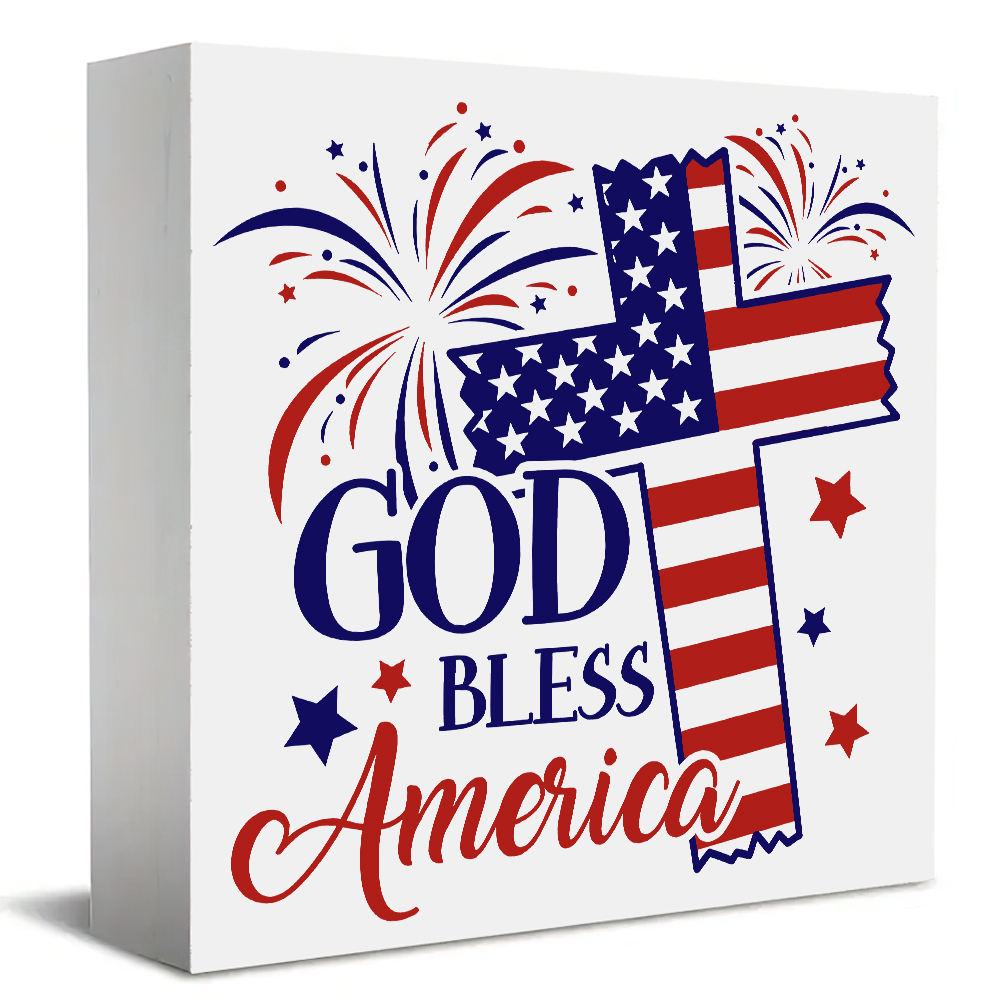 ป้ายไม้ตั้งโต๊ะวันประกาศอิสรภา - Art And Craft Independence Day บทวิจารณ์และราคา