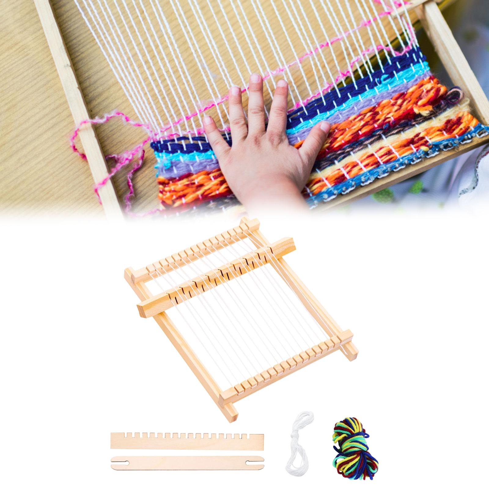 ชุดเครื่องทอผ้าไม้ DIY สำหรับง - Art Craft Hat บทวิจารณ์และราคา