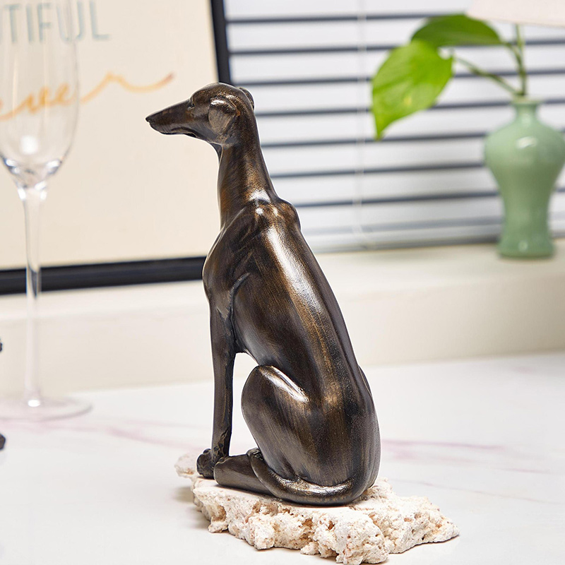 Greyhound รูปปั้นสุนัข,French  - Art Craft Website บทวิจารณ์และราคา
