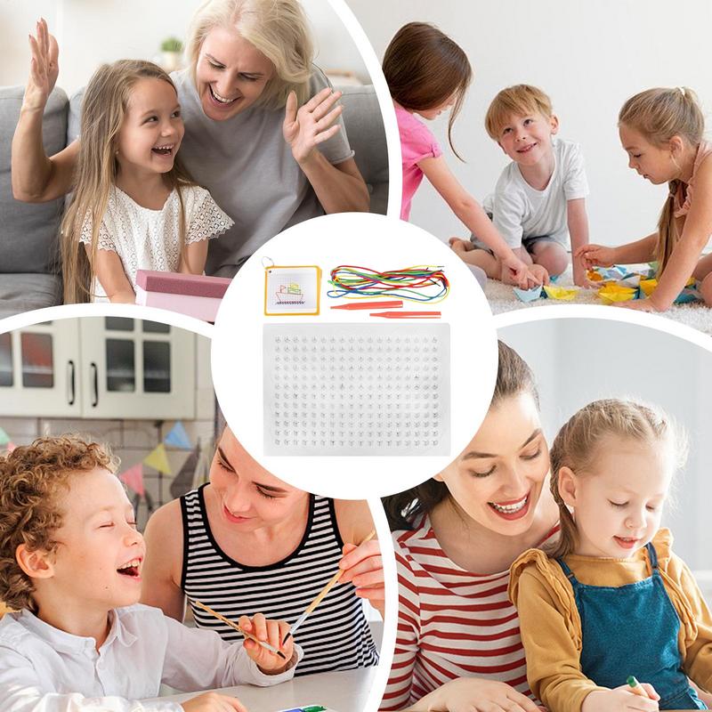 ด้ายสําหรับเด็กที่มีสีสันเด็กว - Art Craft Toddlers บทวิจารณ์และราคา