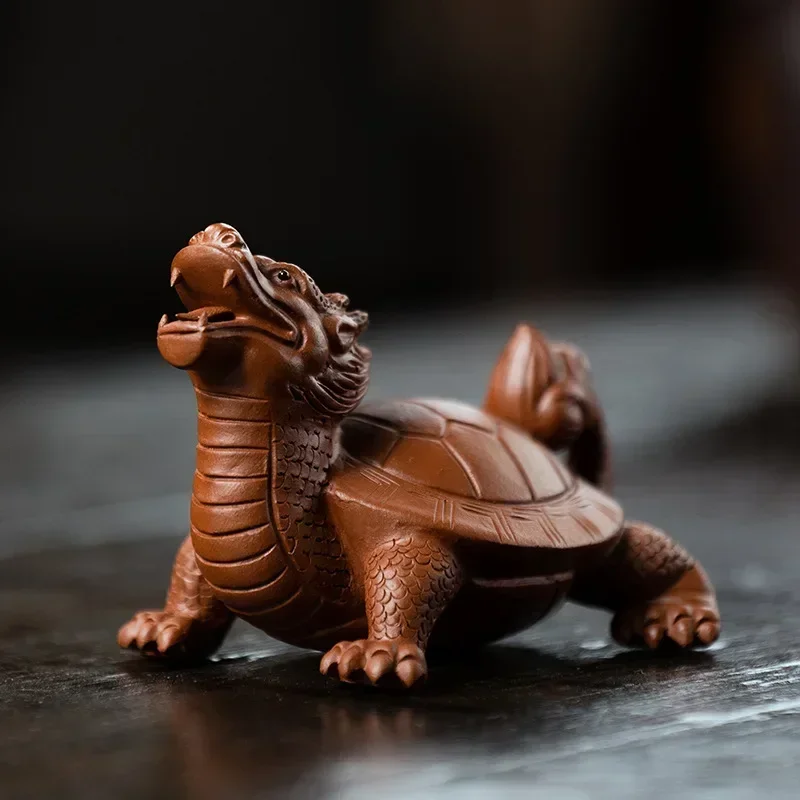รูปปั้นเต่ามังกรนำโชคจากดินเหน - Art Craft Clay บทวิจารณ์และราคา