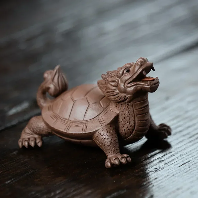 รูปปั้นเต่ามังกรนำโชคจากดินเหน - Art Craft Clay บทวิจารณ์และราคา