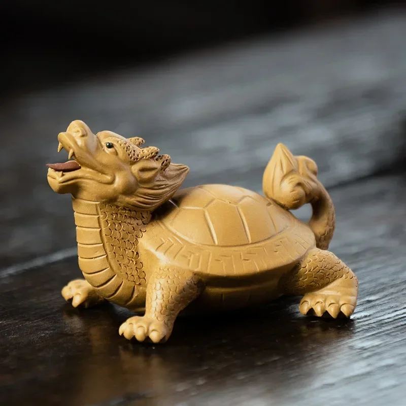 รูปปั้นเต่ามังกรนำโชคจากดินเหน - Art Craft Clay บทวิจารณ์และราคา