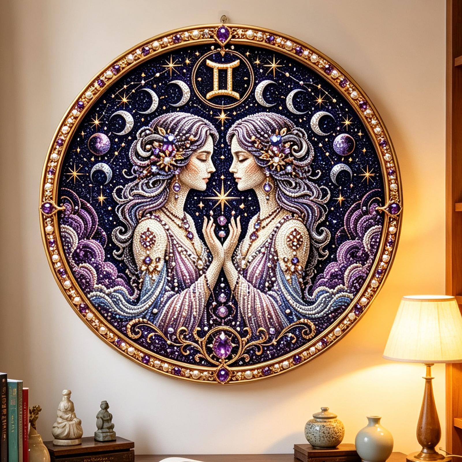 ชุดงานฝีมือประดับผนังลายกลุ่มด - Artwork Craft บทวิจารณ์และราคา