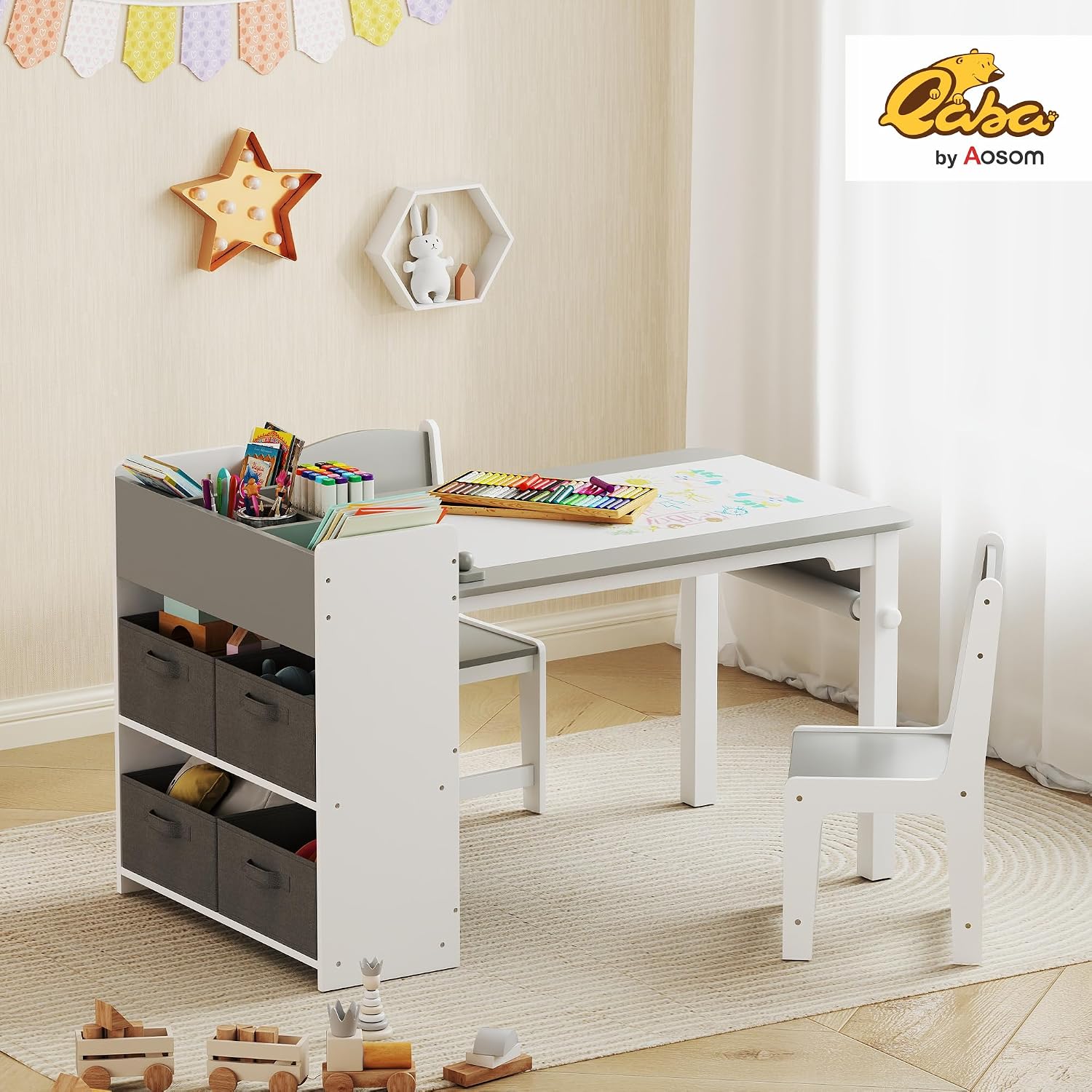ชุดโต๊ะศิลปะสำหรับเด็กพร้อมขาต - Art Craft Toddlers บทวิจารณ์และราคา