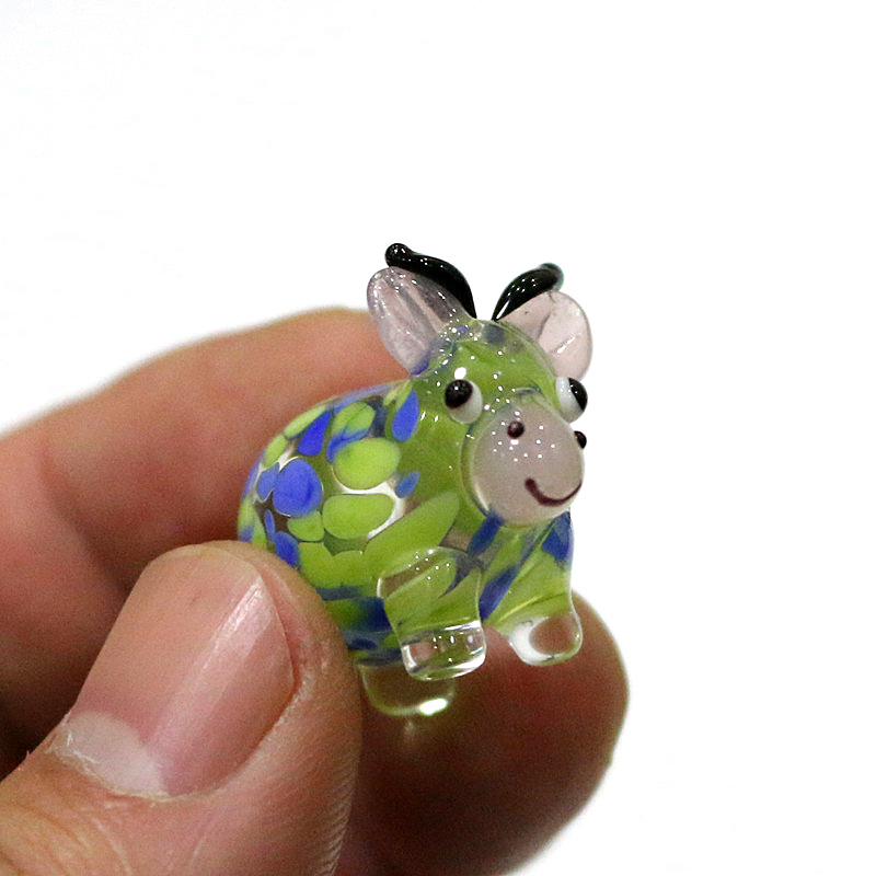 งานฝีมือแก้วรูปวัวน่ารัก ของตก - Art Craft Website บทวิจารณ์และราคา