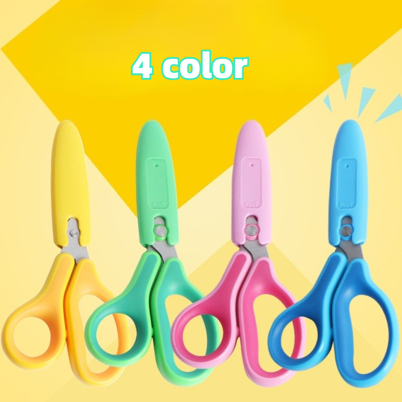 กรรไกรนิรภัยสำหรับเด็กพร้อมฝาค - Art Craft Toddlers บทวิจารณ์และราคา