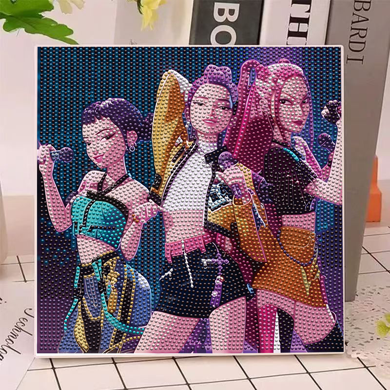 ชุดภาพวาดเพชร 5 มิติ ลายอนิเมะ - Art Craft Website บทวิจารณ์และราคา