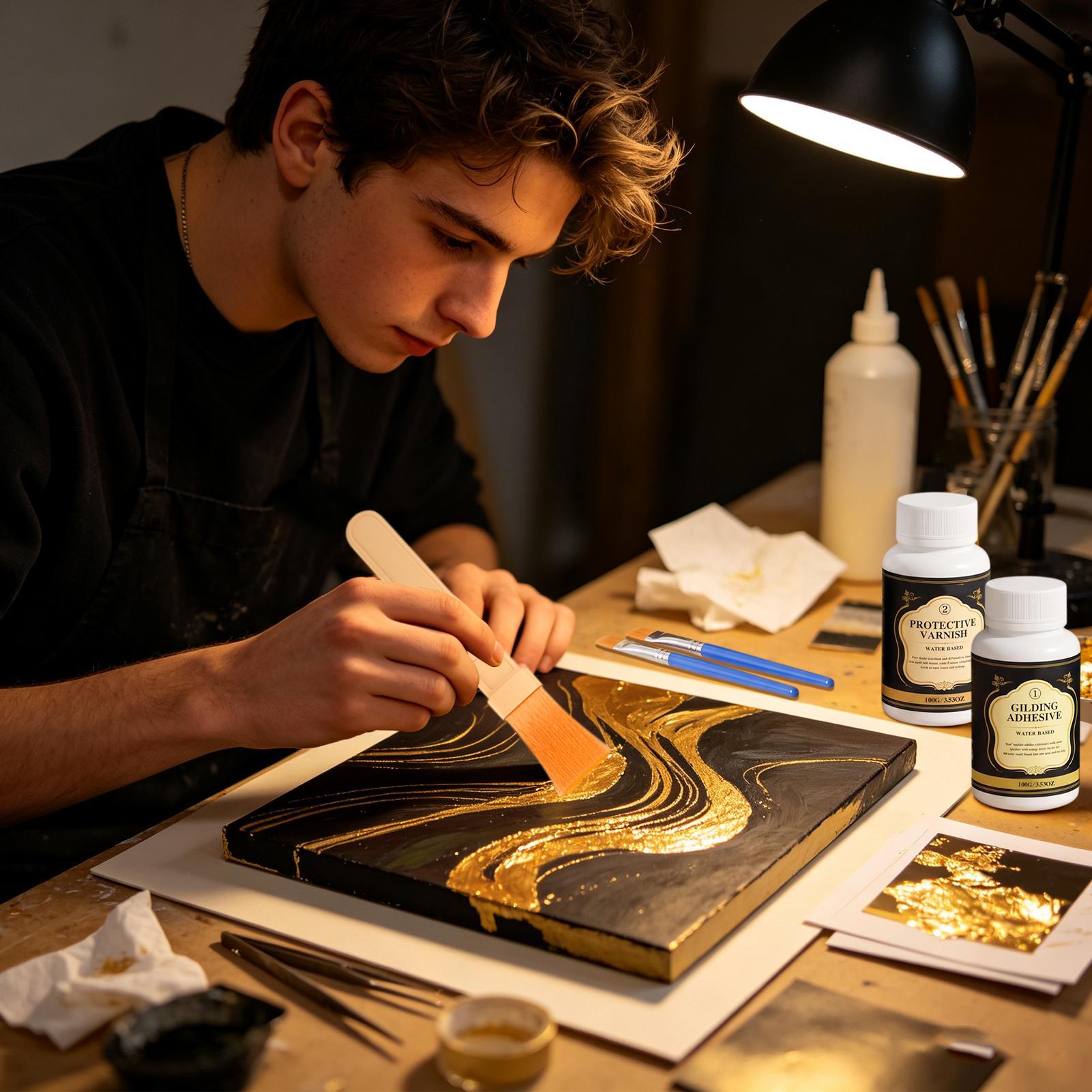กาวติดทองคำชนิดน้ำ ติดทนนาน สำ - The Art And Craft Of Jewelry บทวิจารณ์และราคา