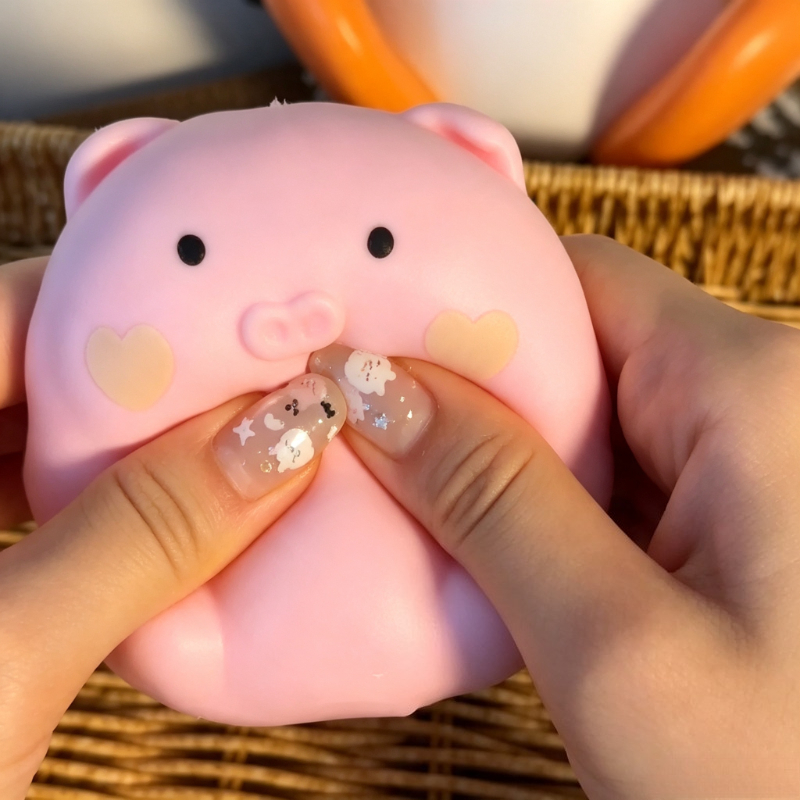 ลูกบอลหมูสีชมพูกรุบกรอบ ของเล่ - Art Craft Handmade บทวิจารณ์และราคา
