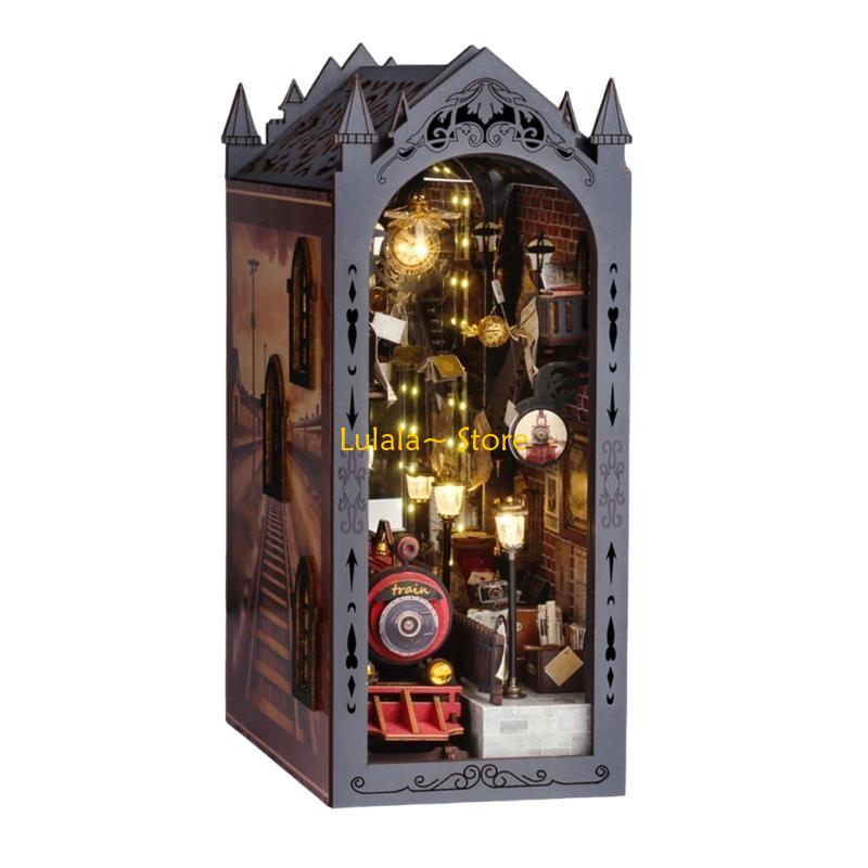 Y4QA ไม้ประกอบของเล่นฉากขนาดเล - Art Craft Display บทวิจารณ์และราคา