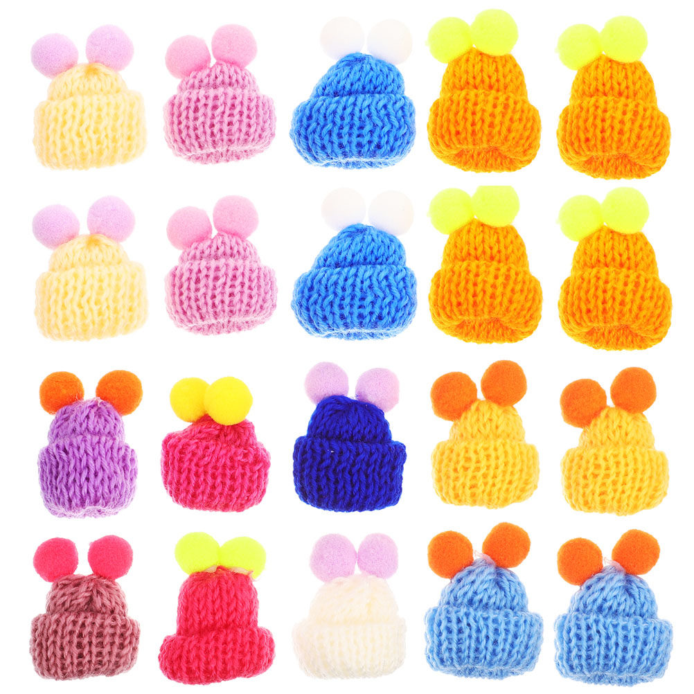 หมวกถักไหมพรมขนาดเล็ก 60 ชิ้น  - Art Craft Hat บทวิจารณ์และราคา