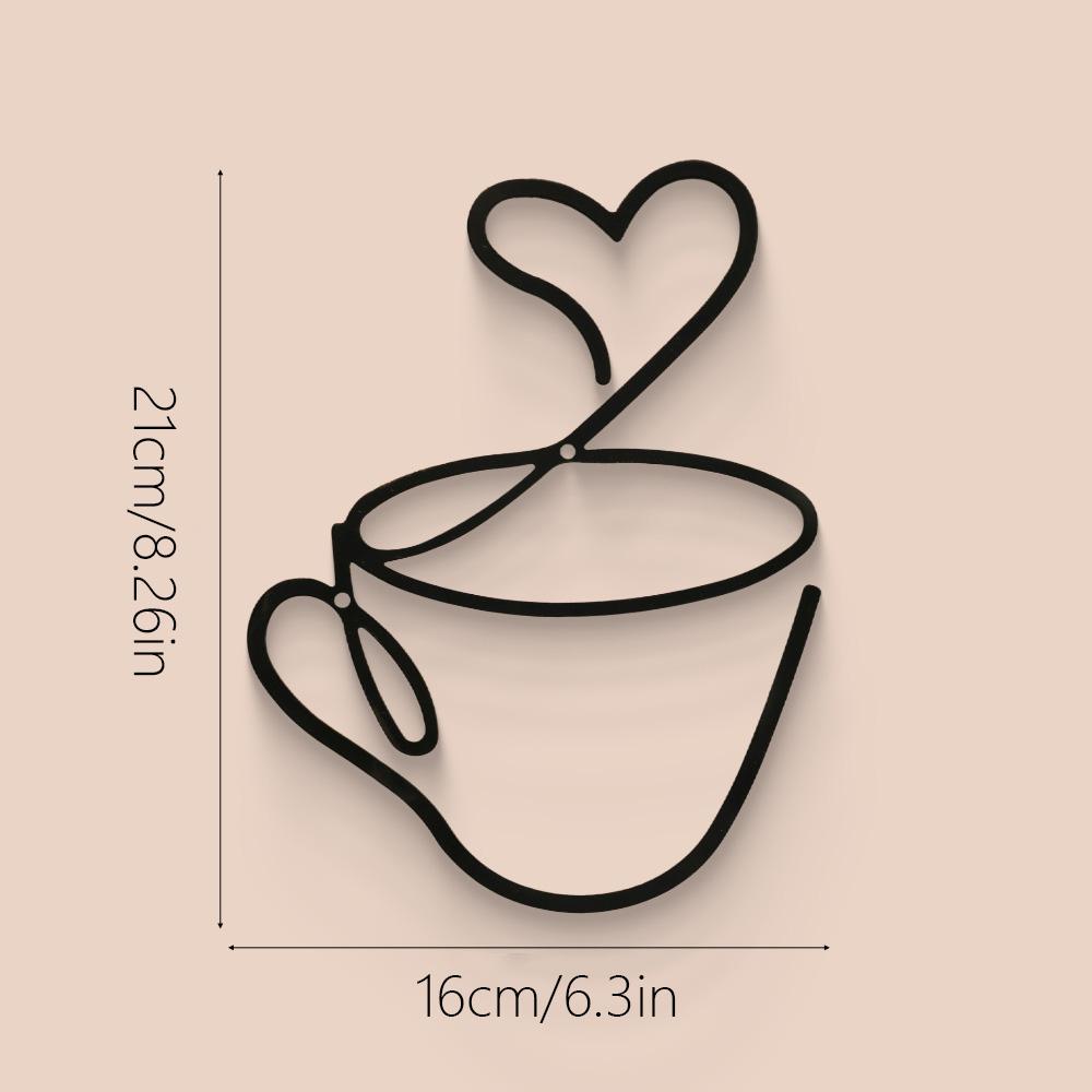 ชุดแขวนผนังกาแฟสร้างสรรค์ 3 ชิ - Art Craft Website บทวิจารณ์และราคา