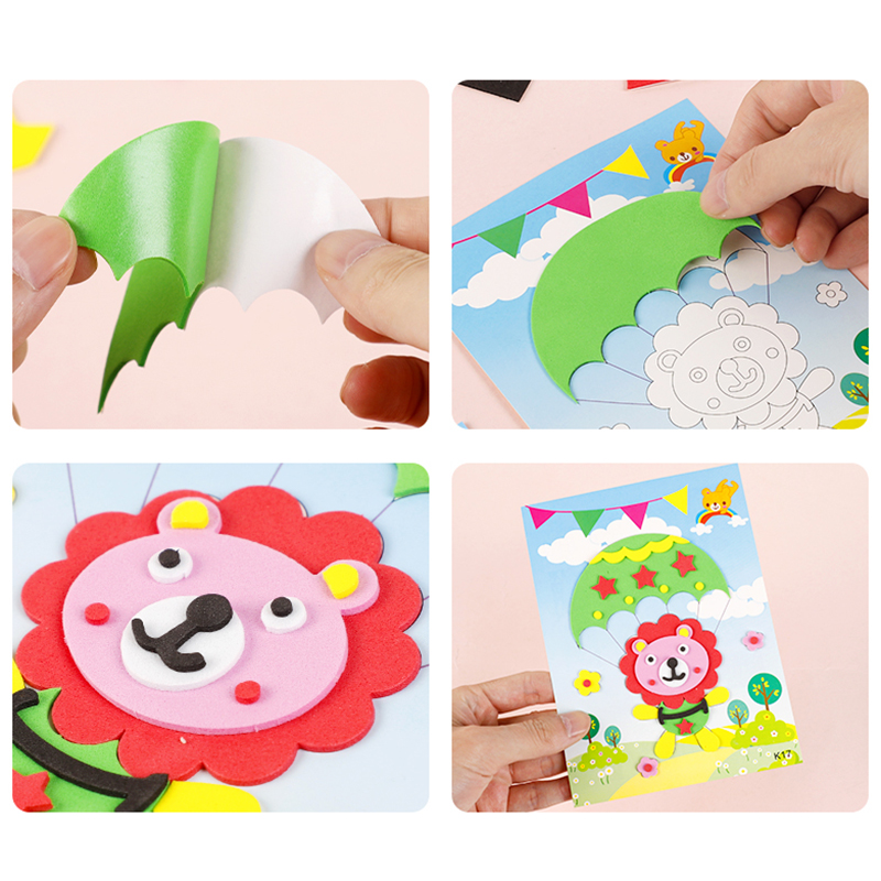 Permainan Teka-teki สติกเกอร์โ - Art Craft Toddlers บทวิจารณ์และราคา
